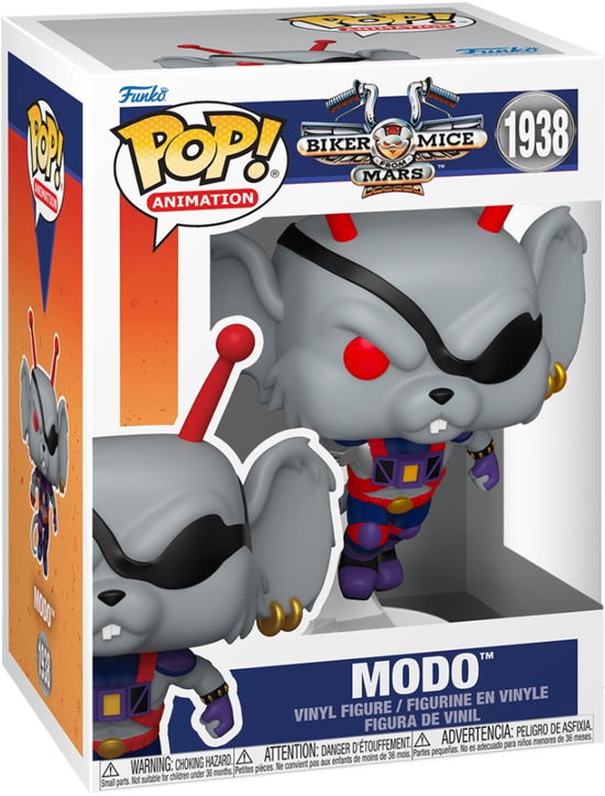 Cover for Pop Animation Biker Mice from Mars · Pop Animation Biker Mice from Mars Modo (Funko POP!) (2025)