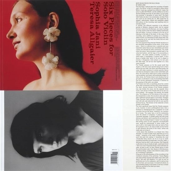 Cover for Sophia Jani &amp; Teresa Allgaier · Six Pieces for Solo Violin (CD) (2024)