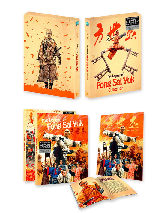 The Legend Of Fong Sai Yuk / The Legend Of Fong Sai Yuk 2 Deluxe Limited Edition (4K Ultra HD/BD) (2024)