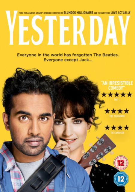Cover for Yesterday (DVD) (2019)