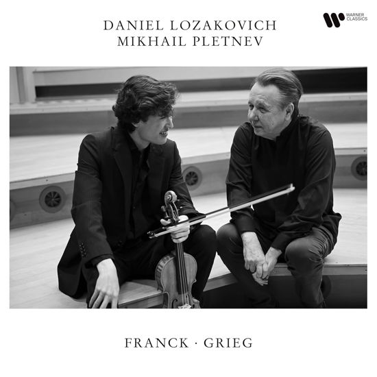 Cover for Daniel Lozakovich &amp; Mikhail Pletnev · Grieg / Franck / Shor-Pletnev / Shostakovich: Violin Sonatas (LP) (2024)