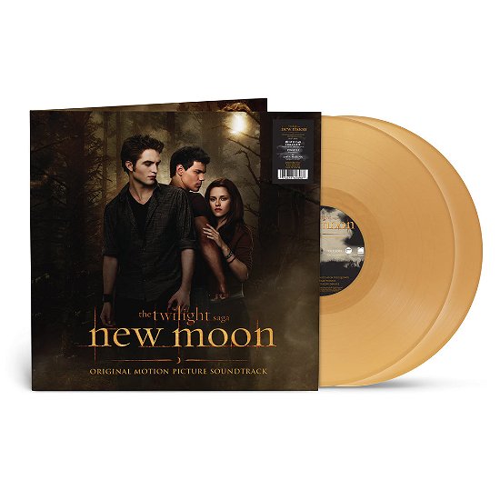 Cover for The Twilight Saga: New Moon (Soundtrack) (LP) [Limited Gold Vinyl edition] (2024)