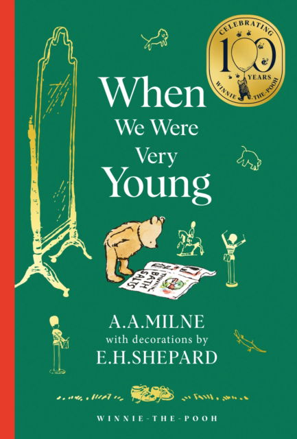 Cover for A. A. Milne · Winnie-the-Pooh: When We Were Very Young - Winnie-the-Pooh – Classics 100th Anniversary (Hardcover Book) (2025)