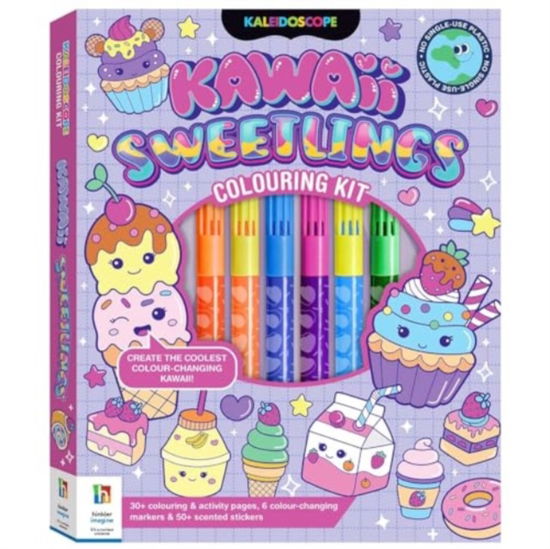 Kaleidoscope Colouring Kawaii Sweetlings Kit - Colouring Kit - Hinkler Pty Ltd - Livres - Hinkler Books - 9781488953989 - 1 février 2024