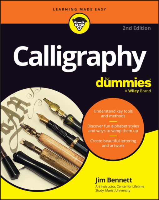 Cover for Jim Bennett · Calligraphy For Dummies (Paperback Book) (2025)