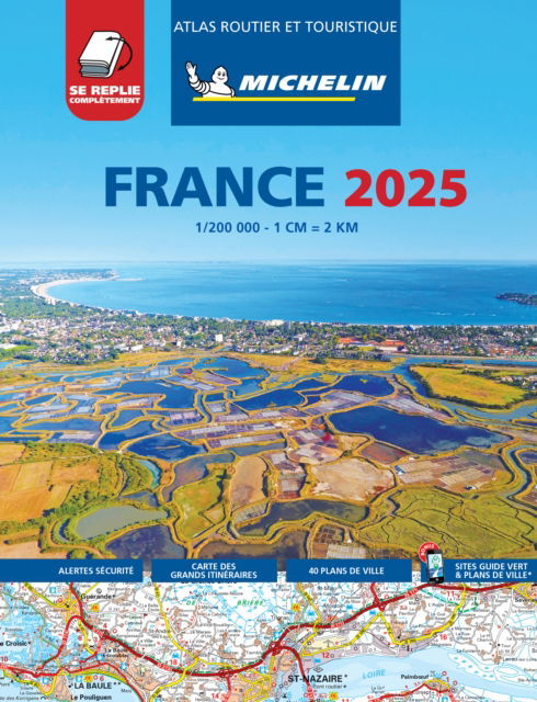 Cover for Michelin · France 2025 - Tourist &amp; Motoring Atlas Multi-flex (Paperback Book) (2024)