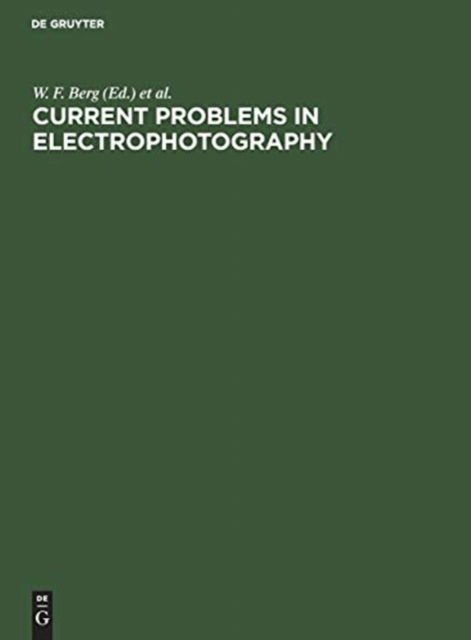 Cover for Current problems in electrophotography (Book) (1972)