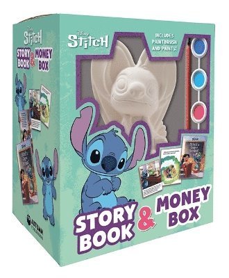 Cover for Walt Disney · Disney Stitch: Story Book &amp; Money Box (Paperback Bog) (2024)