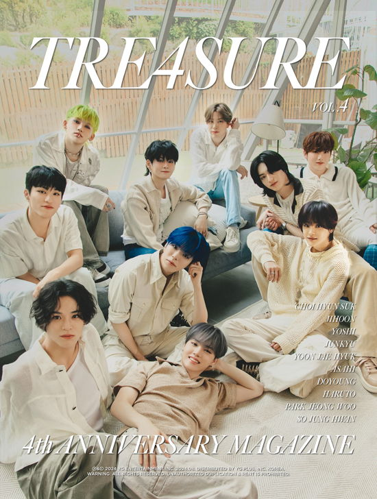 Cover for Treasure · Treasure 4th Anniversary Magazine (Book) (2024)