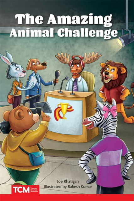 Cover for Joe Rhatigan · The Amazing Animal Challenge (Paperback Book) (2024)