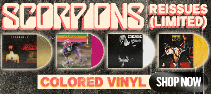 Scorpions Reissues Colored Vinyl