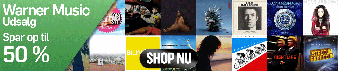 Warner Music Udsalg | Nedsatte LP'er og CD'er