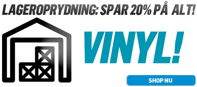 Vinyl - Lagerudsalg | Spar 25 %