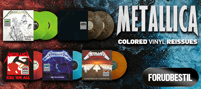 Metallica Farvet Vinyl