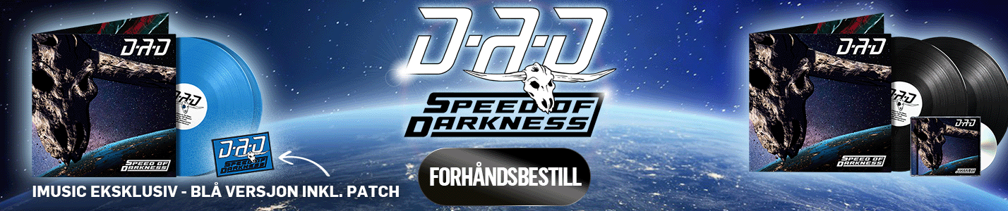 D-A-D - Speed of Darkness på vinyl og CD