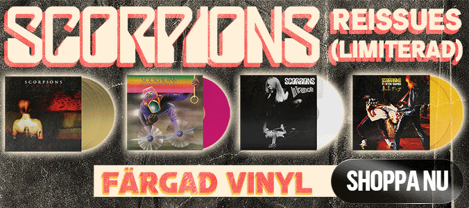 Scorpions Reissues Färgad Vinyl