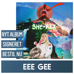 Eee Gee - She-Rex - Signeret LP