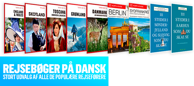 Rejsebøger på dansk