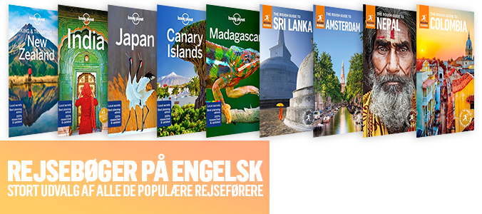 Rejsebøger - Rough Guides & Lonely Planet