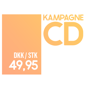 CD'er til kun 49,95 DKK