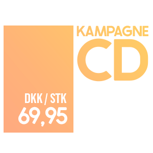 CD'er til 69,95 DKK
