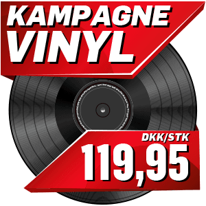Vinyl kampagne - LP'er til kun 119,95 kr.